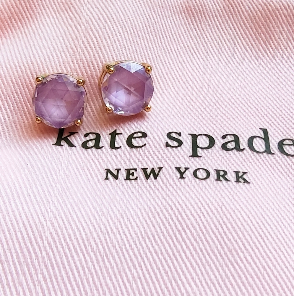 Kate Spade Lavender Stud Earrings